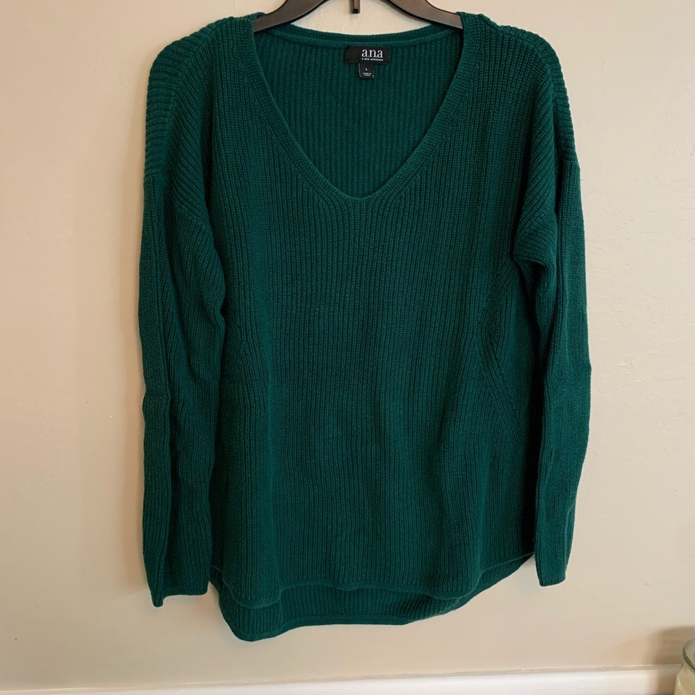 Green Knit Sweater